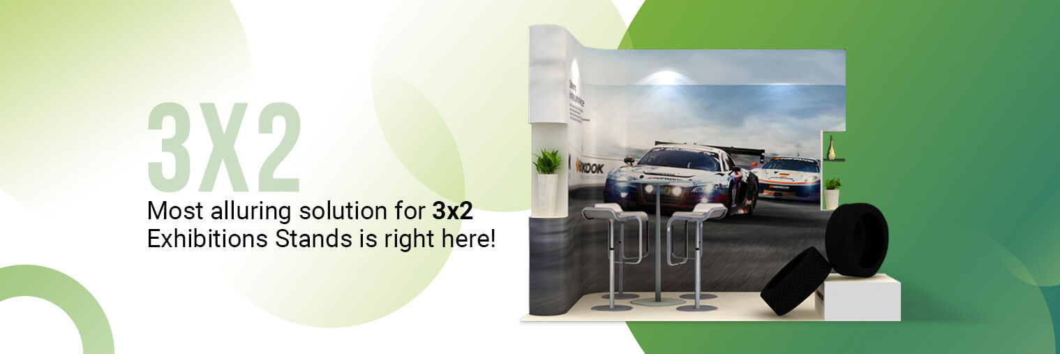 3x2m Exhibition Stand Builders