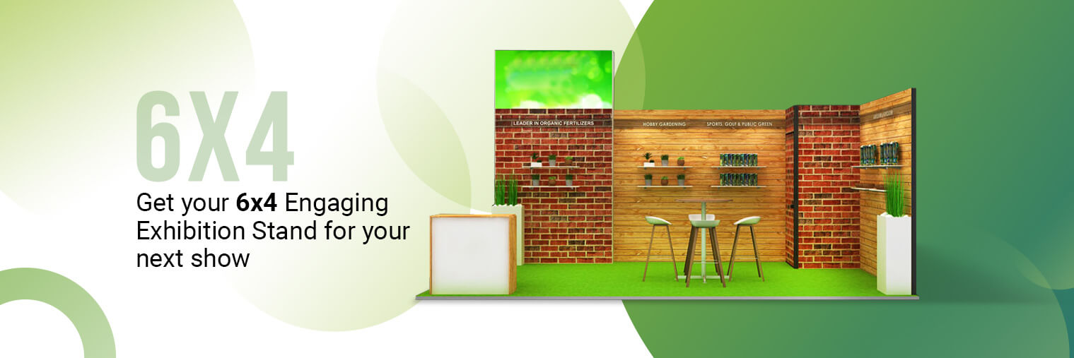 6x4 Exhibition Stands