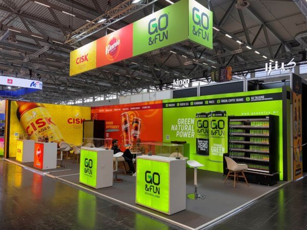 Trade Show Booth for Simonds Farsons Cisk at Anuga 2025, Cologne